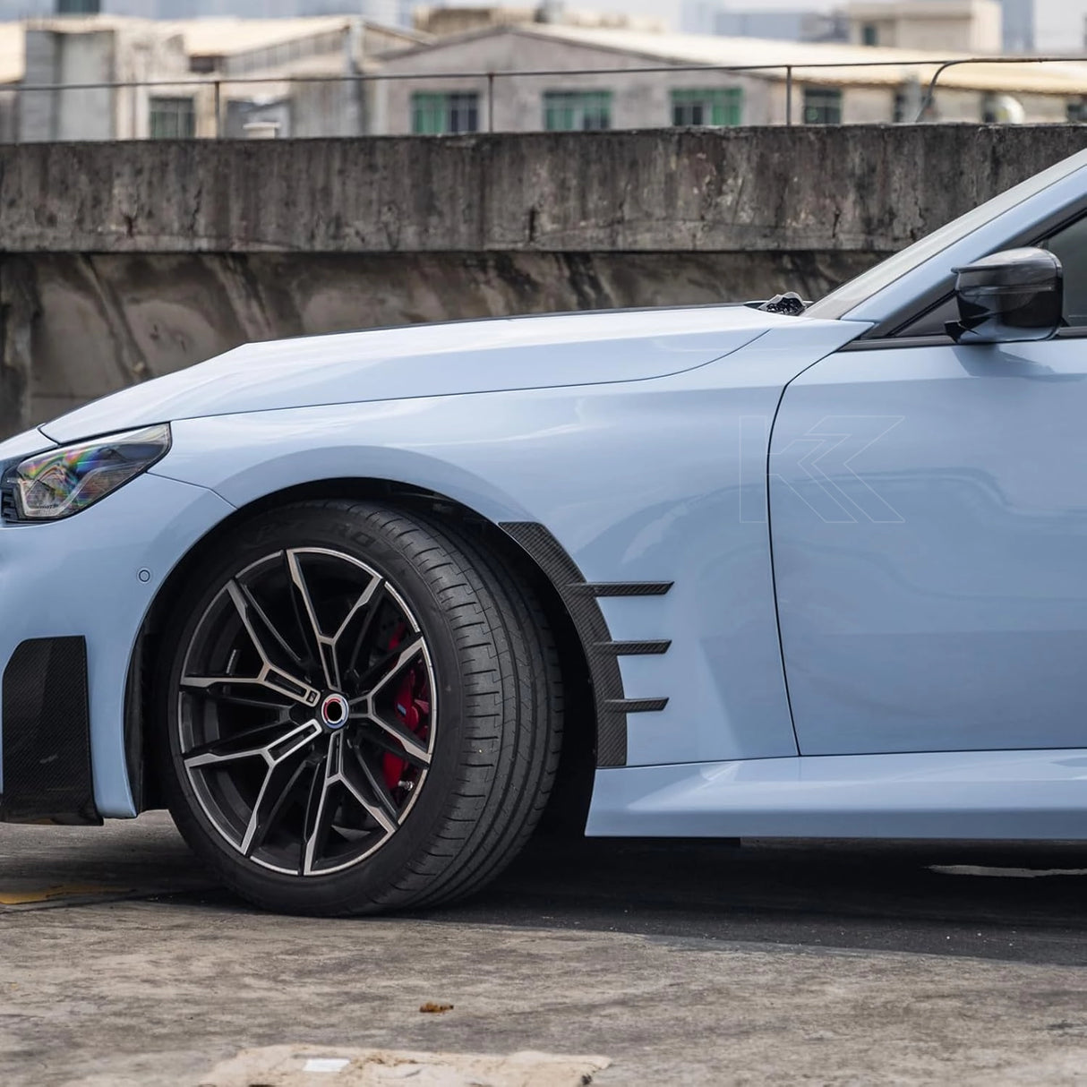 BMW 2 Series G87 M2 Carbon Fiber Front Fender Trims (2023+)