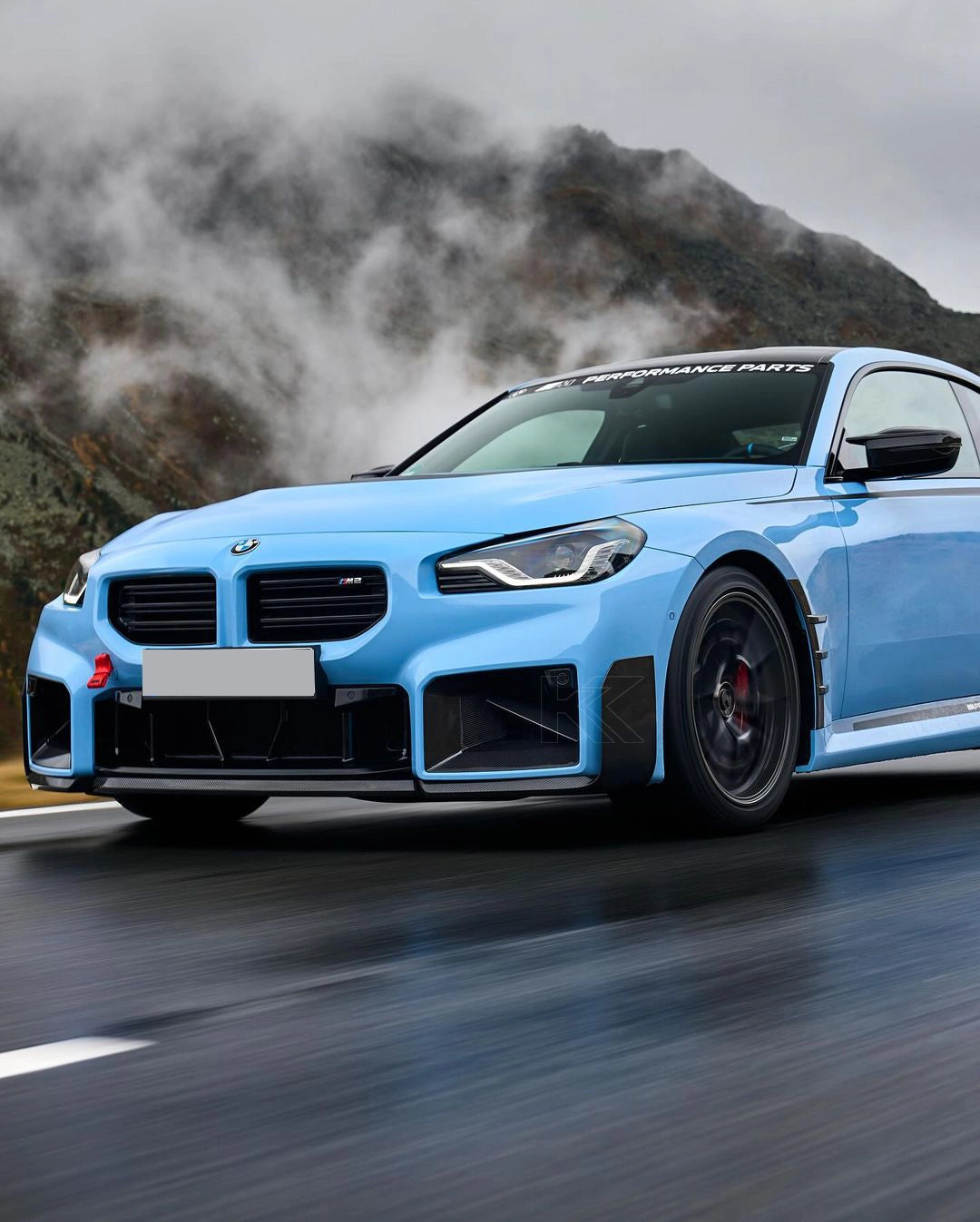 BMW 2 Series G87 M2 Carbon Fiber Front Fender Trims (2023+)