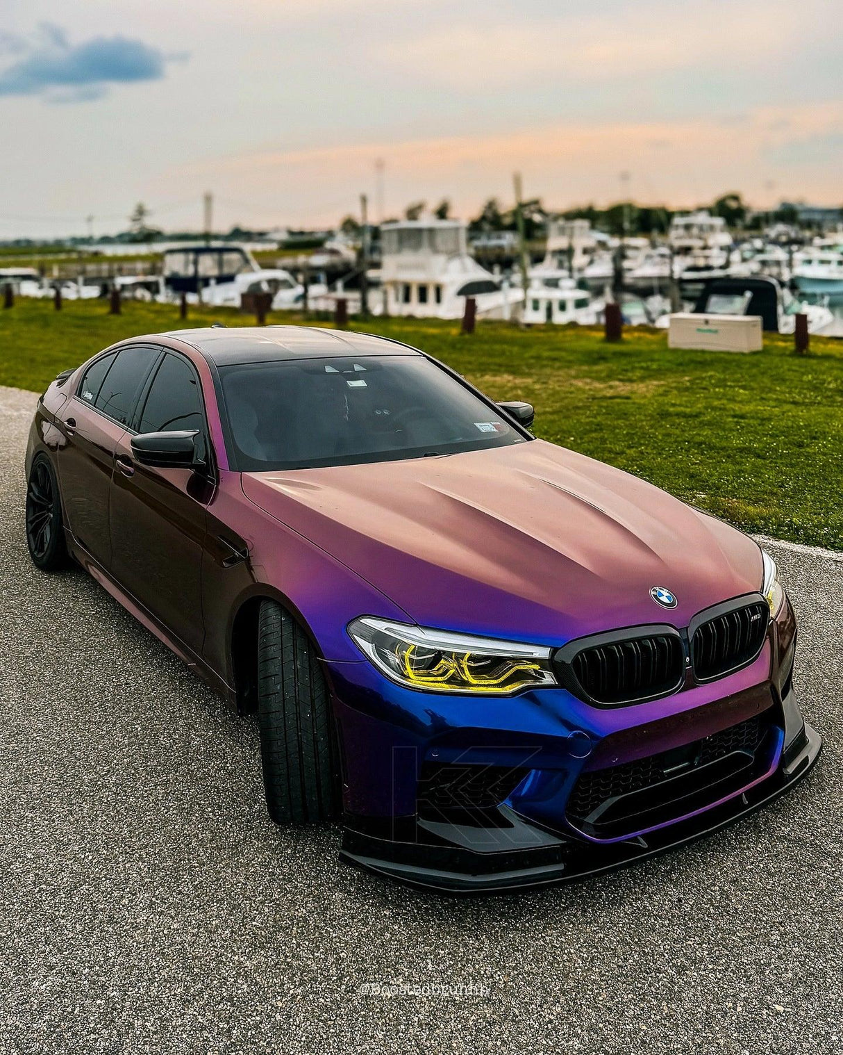 BMW 5 Series G30 Carbon Fiber Front Grille (2017+)