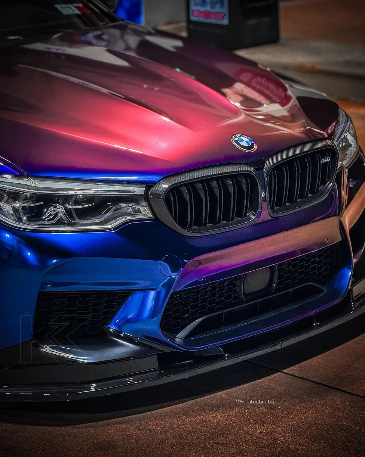 BMW 5 Series G30 Carbon Fiber Front Grille (2017+)