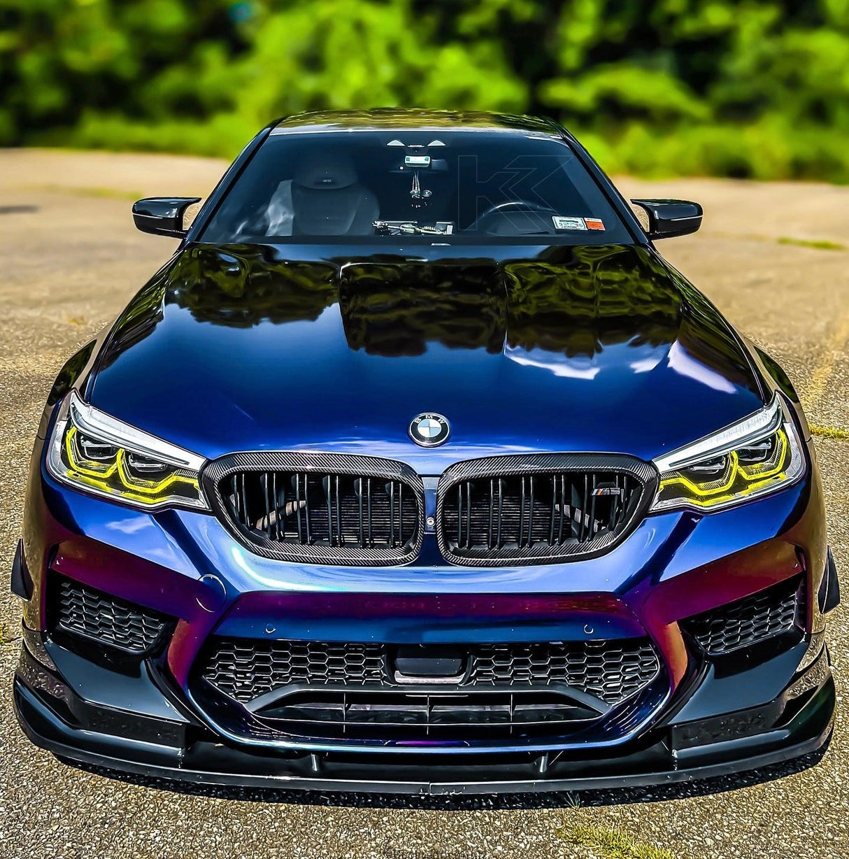 BMW 5 Series G30 Carbon Fiber Front Grille (2017+)