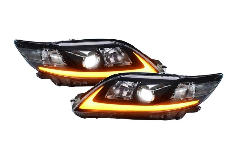 Toyota Camry 6th Gen XV40 Facelift Regular Models Sedan Projector Headlights Upgrade (2009-2011)