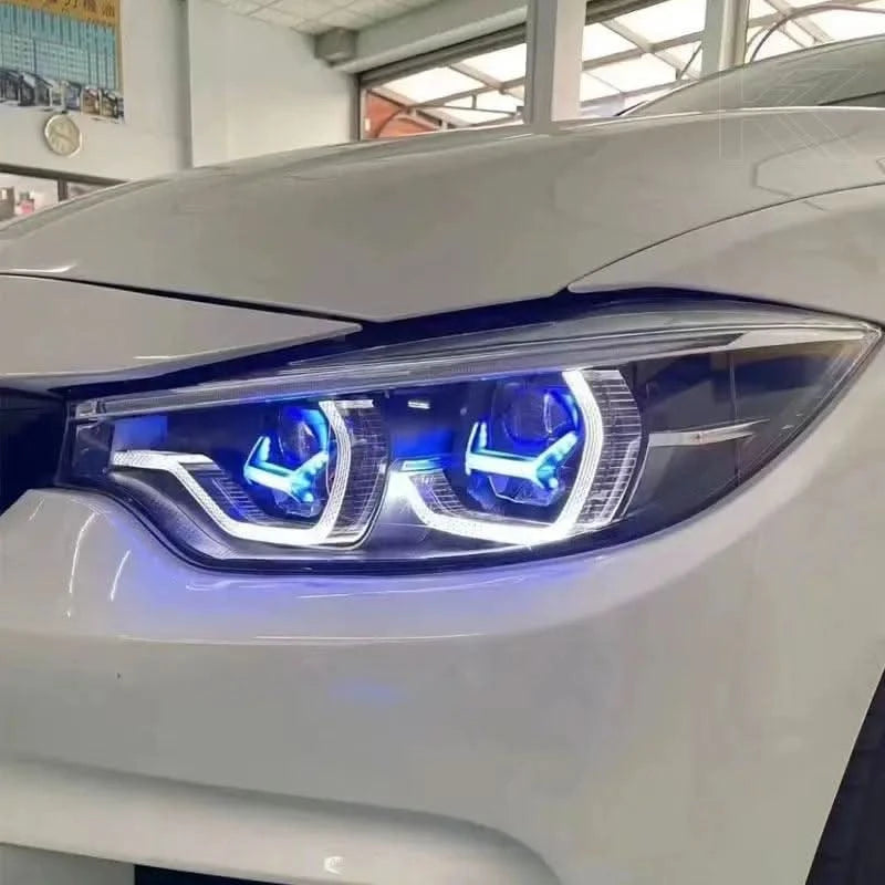 BMW 4 Series F32, F33, F82, F36, F83 M4 and F80 M3 "X Laser Style" LED Headlights (2014-2020)