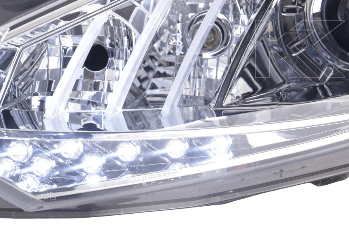 Volkswagen Golf 6 Chrome DRL Headlights (2008 - 2014)