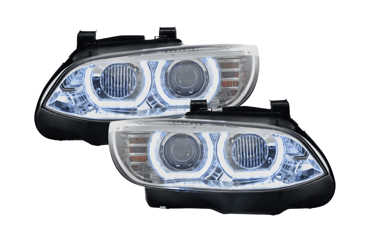 BMW 3-series E92 / E93 - Chrome LED Headlights Upgrade (2006-2010) - For NON AFS Models