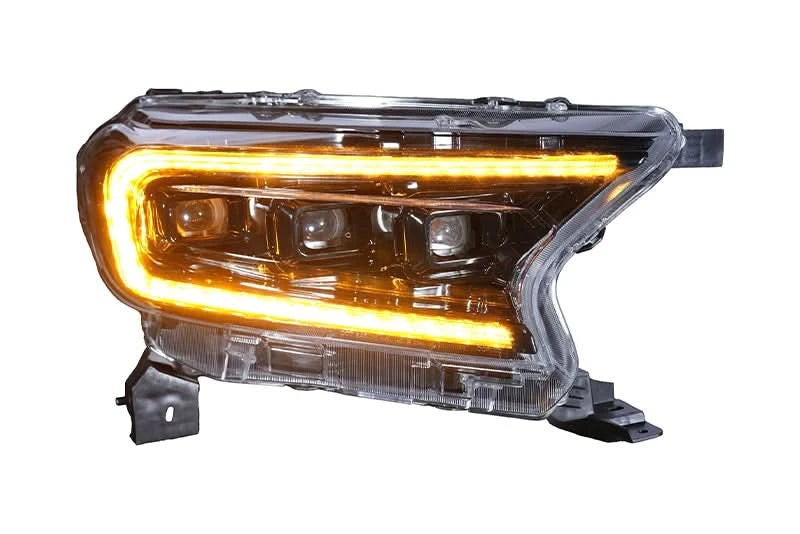 Infinite Series Headlight and DRL Grille 2pc Bundle 19-23 Ford Ranger OLM Outside Line Motoring