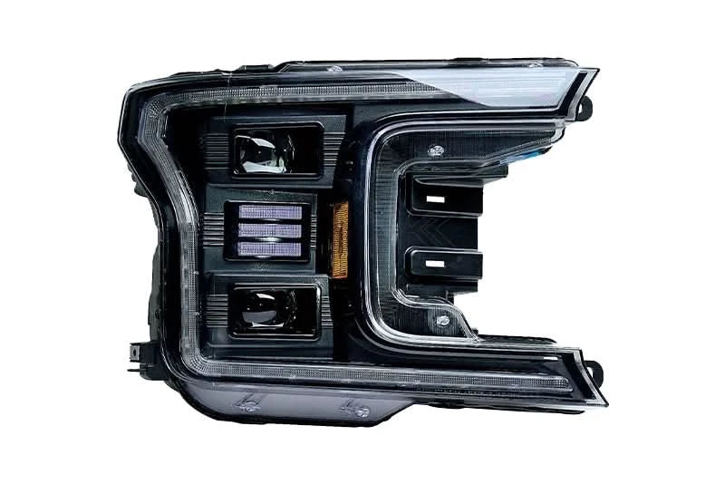 Essential Series Headlight and DRL Grille 2pc Bundle 18-20 Ford F150 OLM Outside Line Motoring