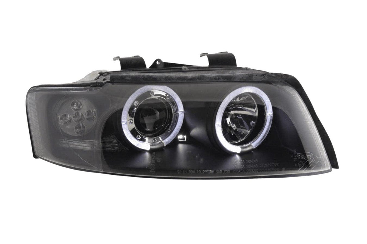 Audi A4 (B6 8E) Black Angel Eyes Headlight Set (2001-2004)