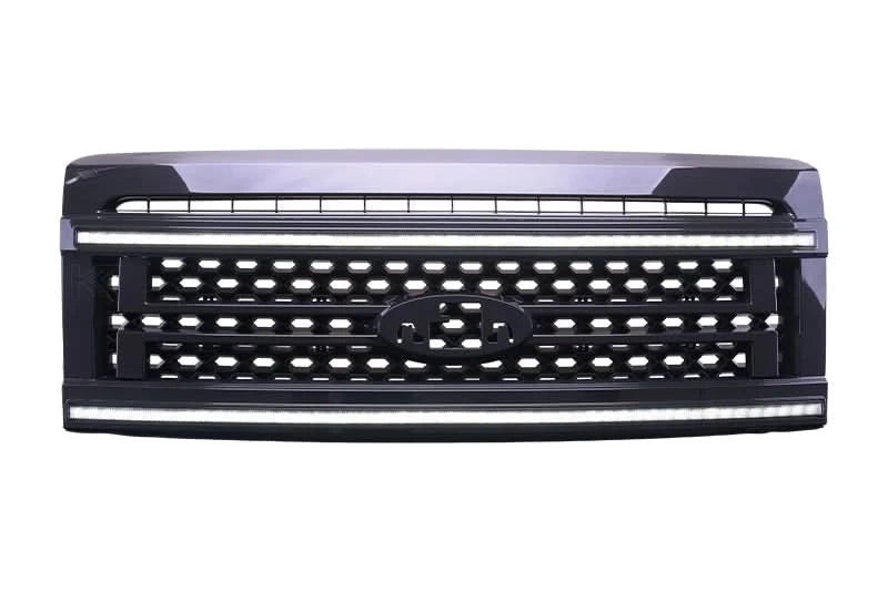 Essential Series Headlight and DRL Grille 2pc Bundle 09-14 Ford F150 OLM Outside Line Motoring