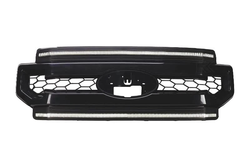 Essential Series Headlight and DRL Grille 2pc Bundle 20-22 Ford Super Duty OLM Outside Line Motoring