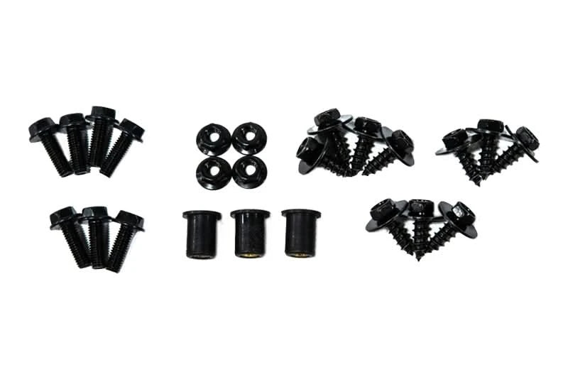 RD1 Style 3 Piece Matte Black ABS Front Lip 22-Present WRX OLM Outside Line Motoring