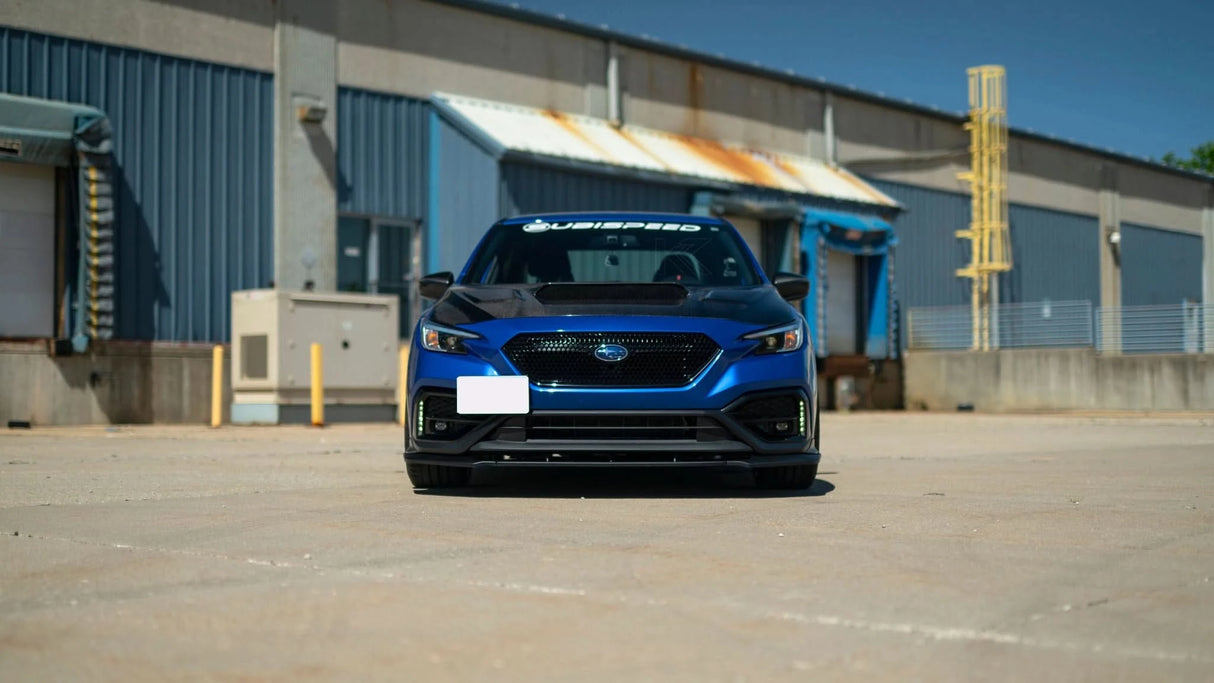 RD1 Style 3 Piece Matte Black ABS Front Lip 22-Present WRX OLM Outside Line Motoring