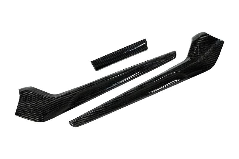 LE Carbon Fiber Shift Panel Side Covers (3pc) 22-Present Honda Civic Type R OLM Outside Line Motoring