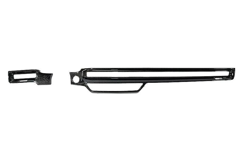 LE Carbon Fiber Interior Dash Cover (2pc) 22-Present Honda Civic Type R OLM Outside Line Motoring