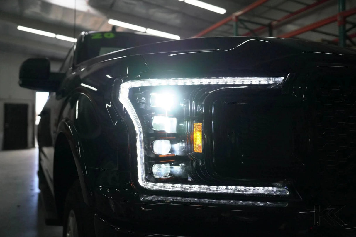 2018-2020 Ford F-150 Bi-Beam Headlights Infinite Series OLM Outside Line Motoring