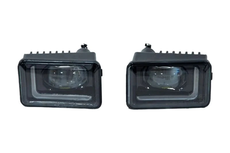 15-20 F150 LED Fog Lights w/ White or Amber DRL + Turn Signals OLM