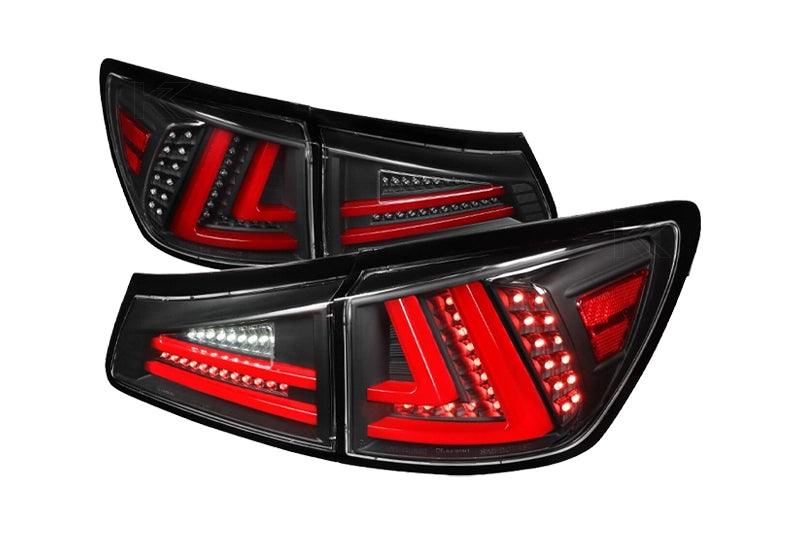 Tail Lights Lexus IS250 / IS350 (06-08) LED - Black / Red / Smoked
