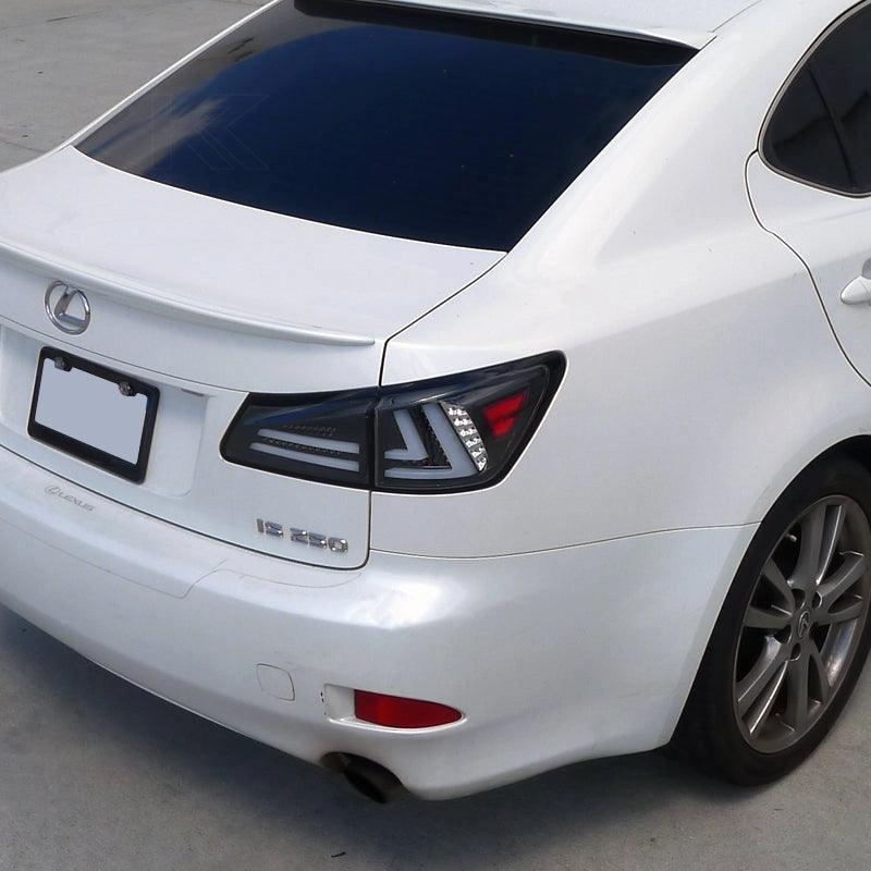 Tail Lights Lexus IS250 / IS350 (06-08) LED - Black / Red / Smoked