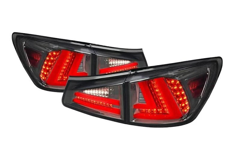 Tail Lights Lexus IS250 / IS350 (06-08) LED - Black / Red / Smoked