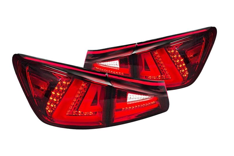 Tail Lights Lexus IS250 / IS350 (06-08) LED - Black / Red / Smoked