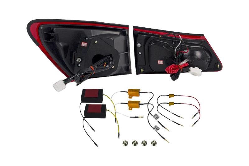 Tail Lights Lexus IS250 / IS350 (06-08) LED - Black / Red / Smoked