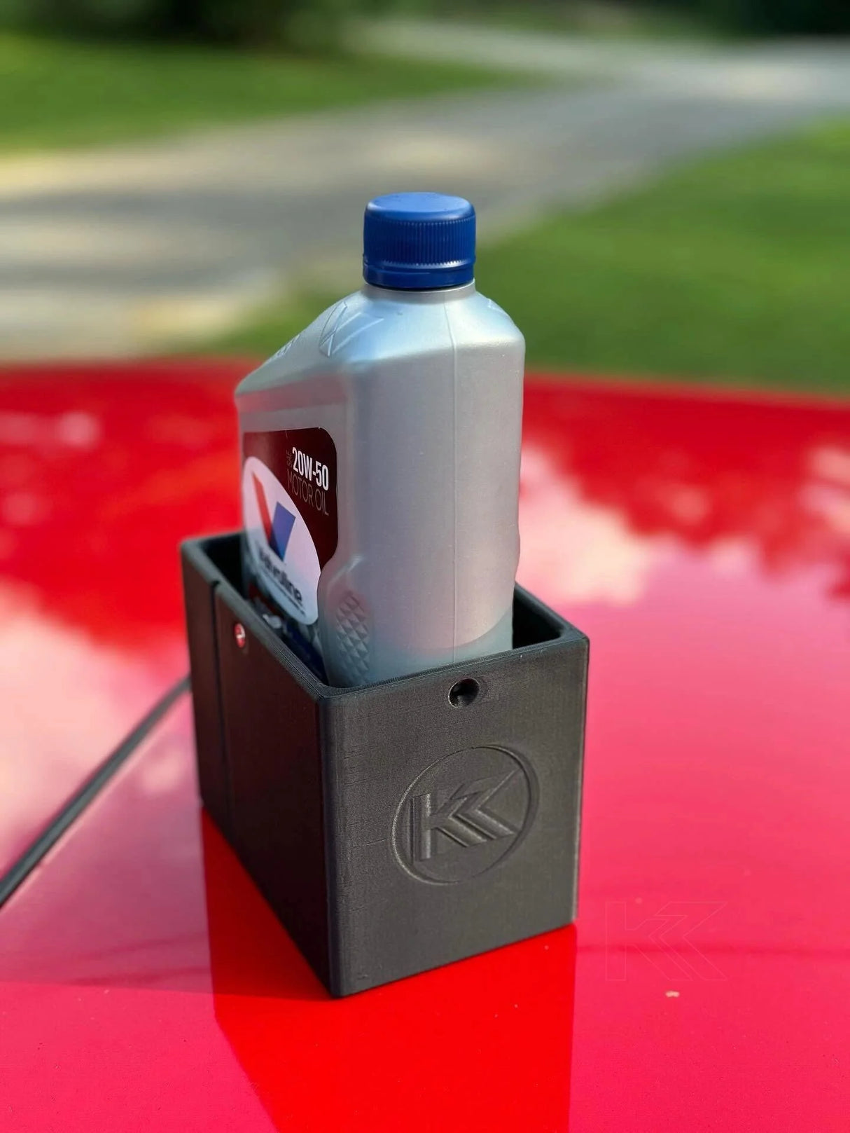 BMW E36 Coupe/Sedan/Compact Series 3 Black 3D Printed Plastic Oil Holder (1991 - 2000) - K2 Industries