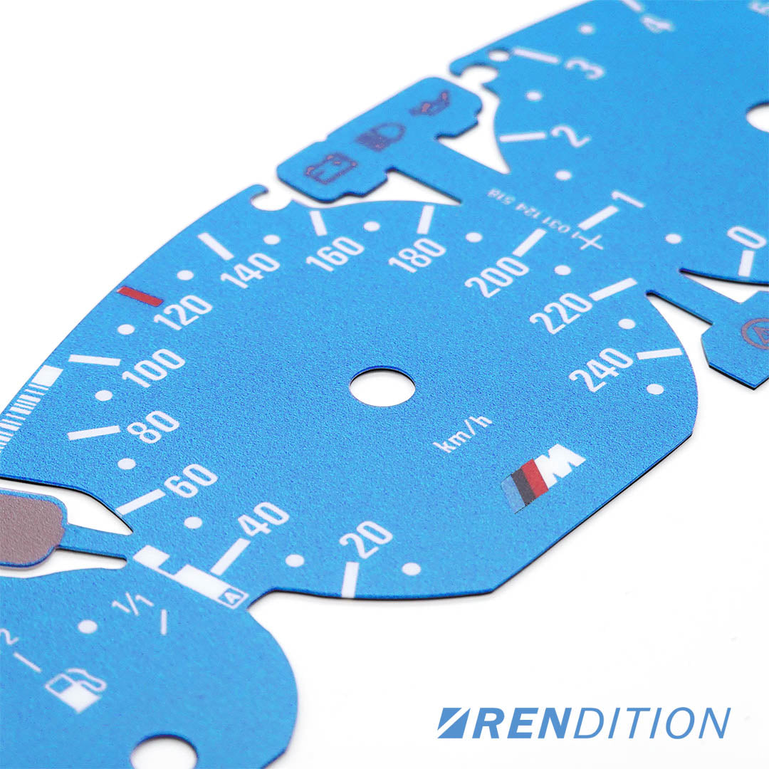 BMW E46 GAUGE FACE FOR M3 330 328 325 318 320 323 316 - K2 Industries