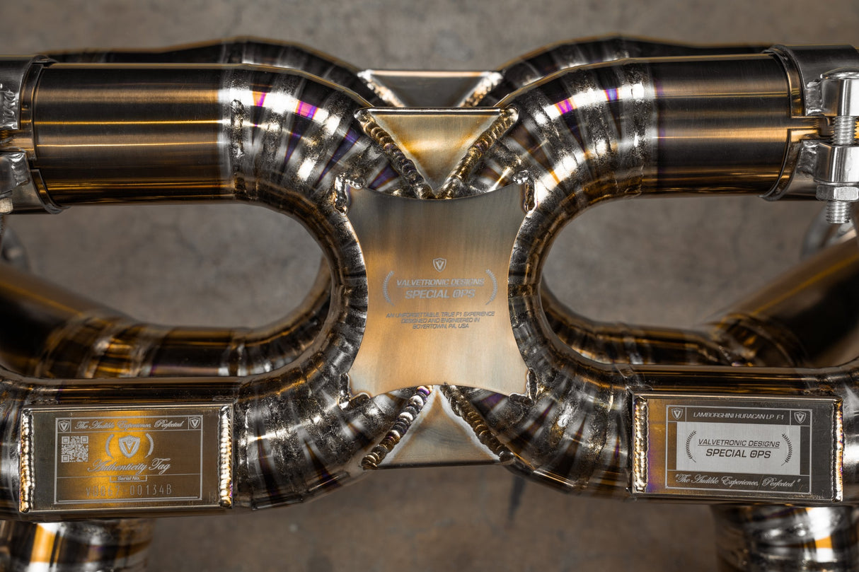Lamborghini Huracan True F1 / Valved Exhaust System (LP580/610)