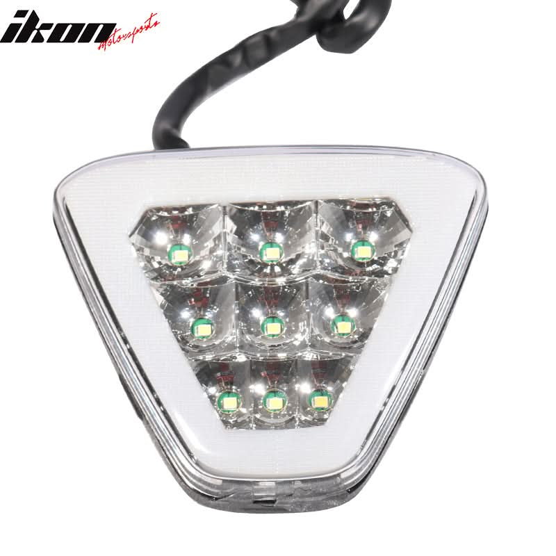 Universal Triangle LED Rear Tail 3RD Brake Light Safety Lamp