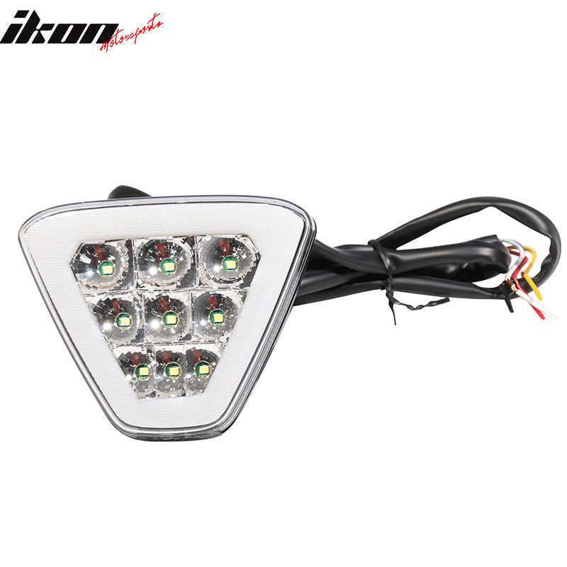 Universal Triangle LED Rear Tail 3RD Brake Light Safety Lamp