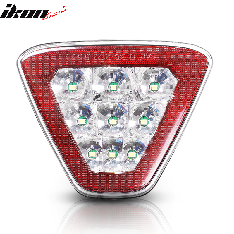 Universal Triangle LED Rear Tail 3RD Brake Light Safety Lamp