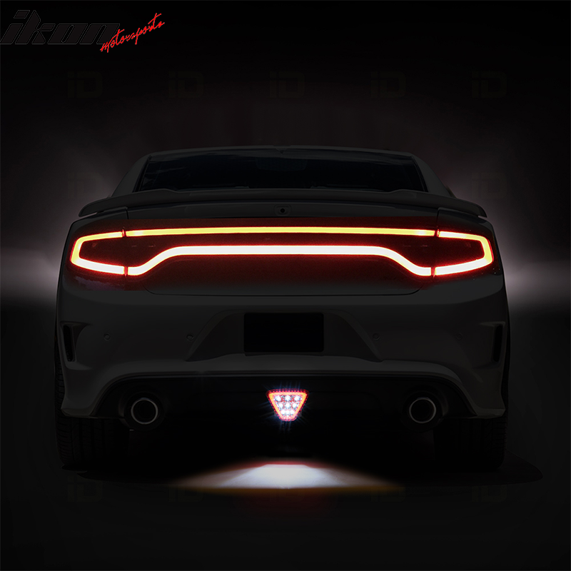 Universal Triangle LED Rear Tail 3RD Brake Light Safety Lamp