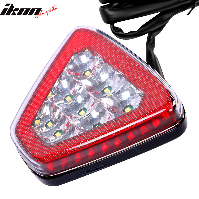 Universal Triangle LED Rear Tail 3RD Brake Light Safety Lamp