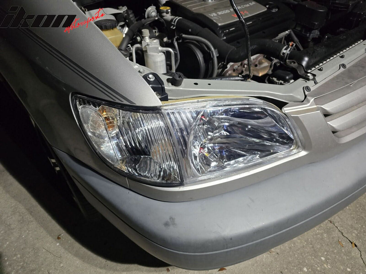 Fits 01-03 Toyota Sienna Signal Corner Lamps Lights Pair Right + Left
