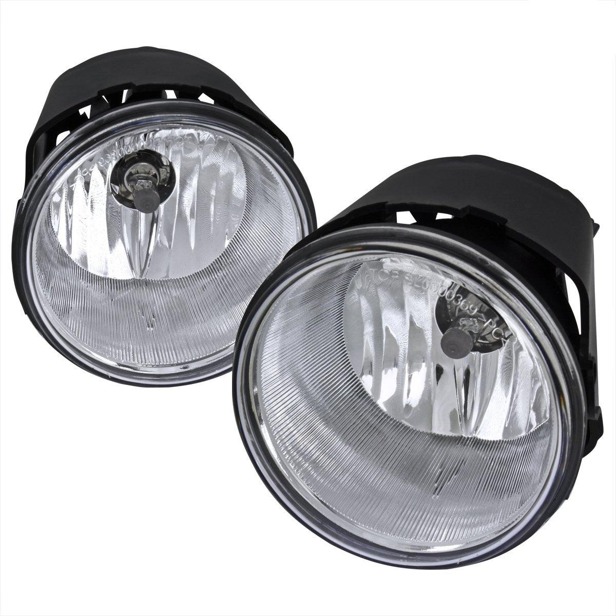 Spec-D OEM Fog Lights Jeep Commander (06-08) Grand Cherokee (05-09) Chrome / Smoked