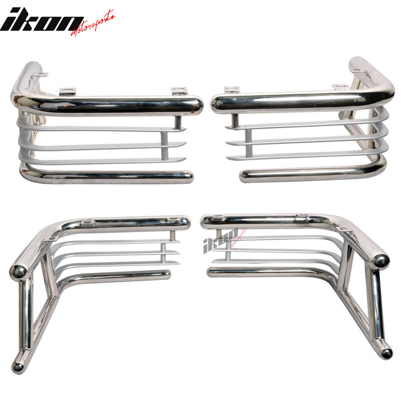 1999-2007 Benz G500 G550 Chrome Rear Tail Light Guard
