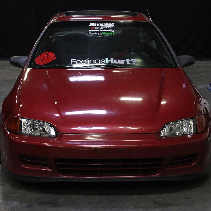 Spec-D OEM Replacement Headlights Honda Civic EG (92-95) Euro - Black or Chrome