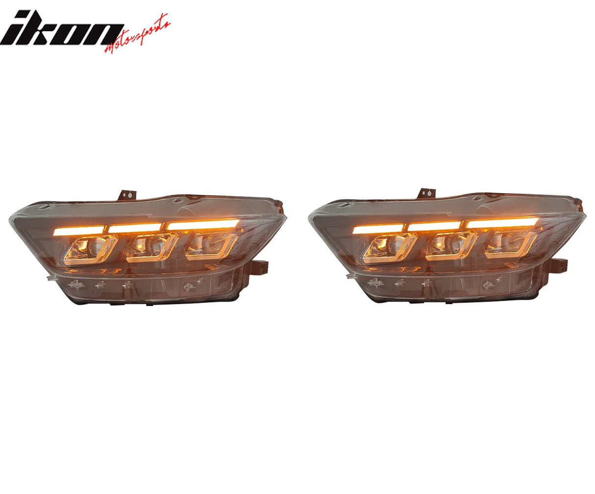 2015-2017 Ford Mustang EcoBoost Front Bumper Cover Lower Upper Grill