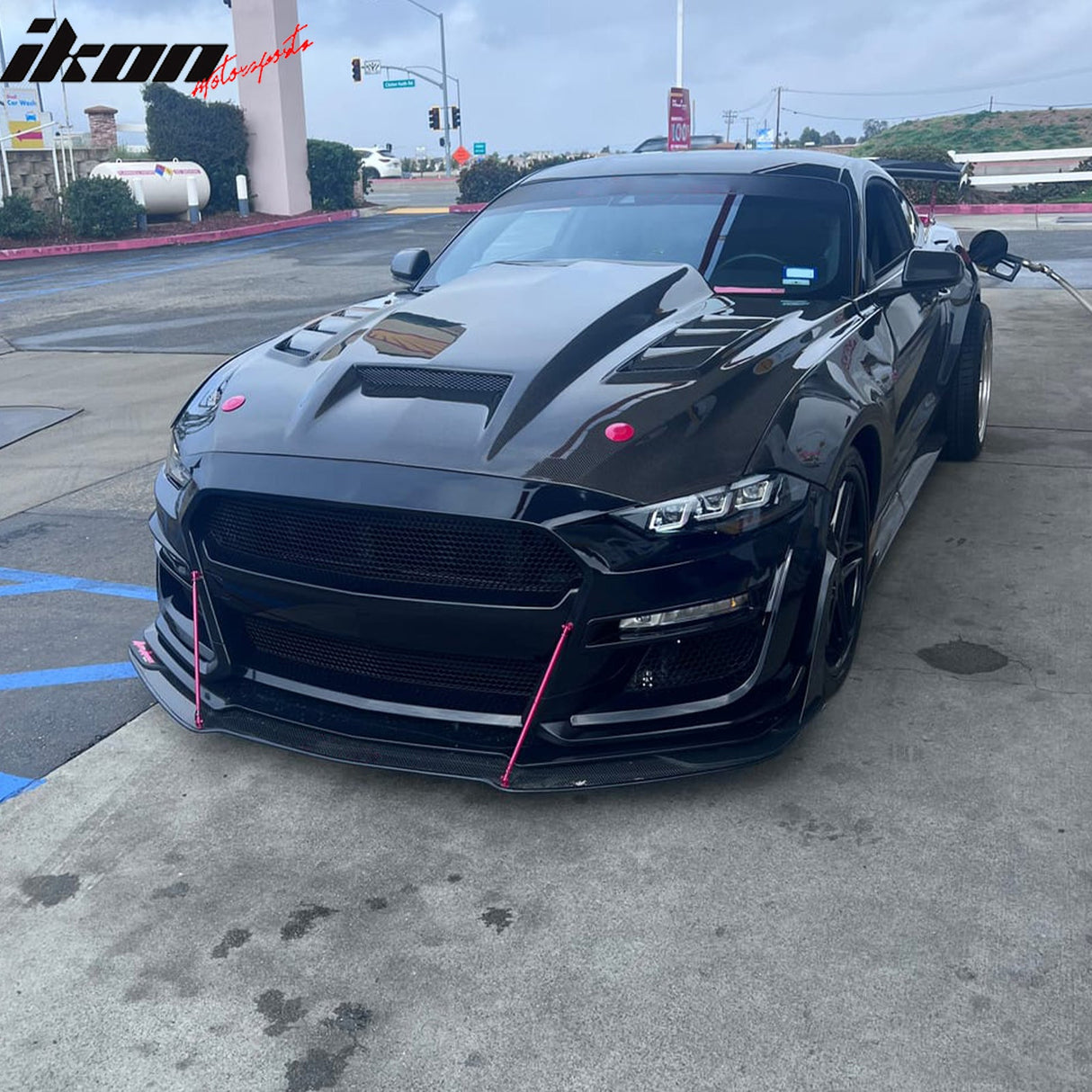 2018-2023 Ford Mustang EcoBoost GT V6 2024 Style Front Head Light Lamp