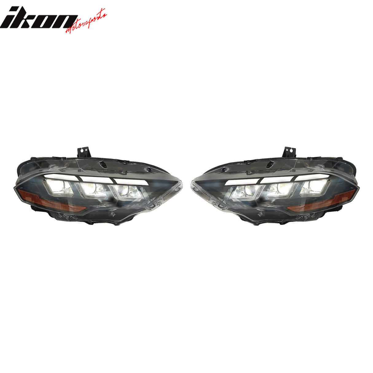 2018-2023 Ford Mustang EcoBoost GT V6 2024 Style Front Head Light Lamp
