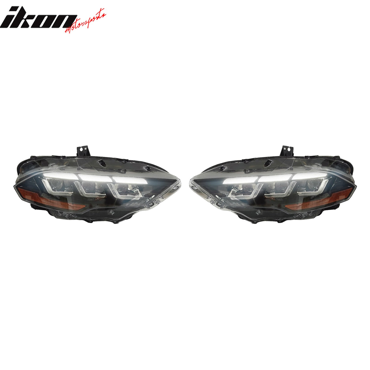 2018-2023 Ford Mustang EcoBoost GT V6 2024 Style Front Head Light Lamp