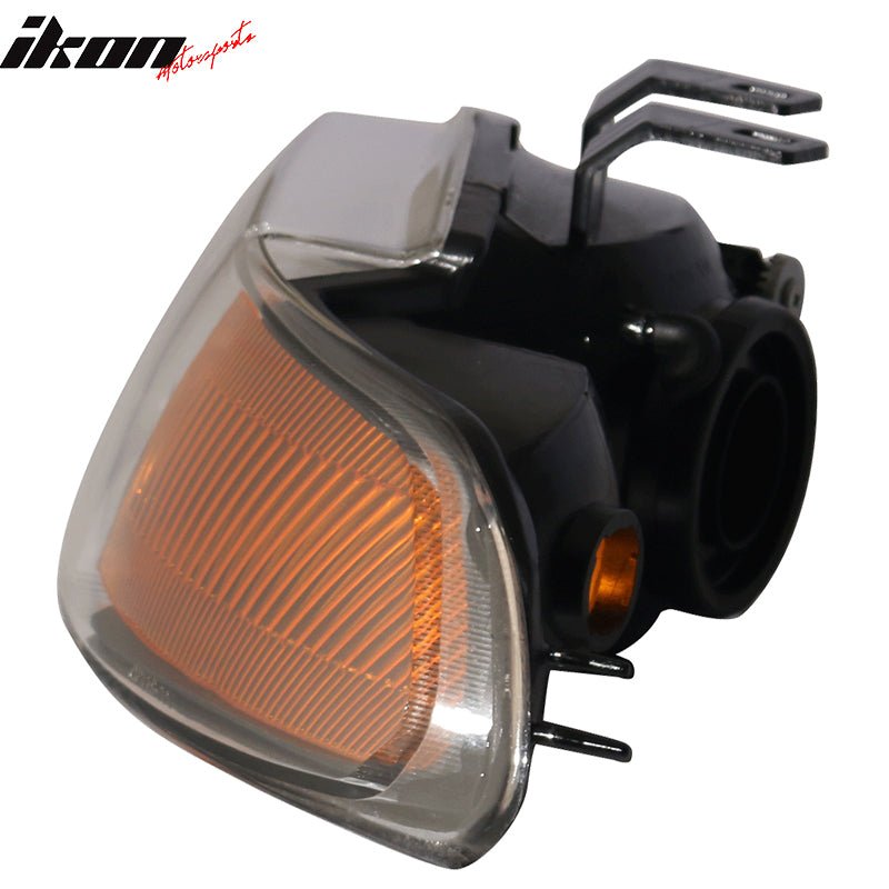 1992-1995 Honda Civic Amber JDM Pair Glass Lens Driving Lamp Headlight