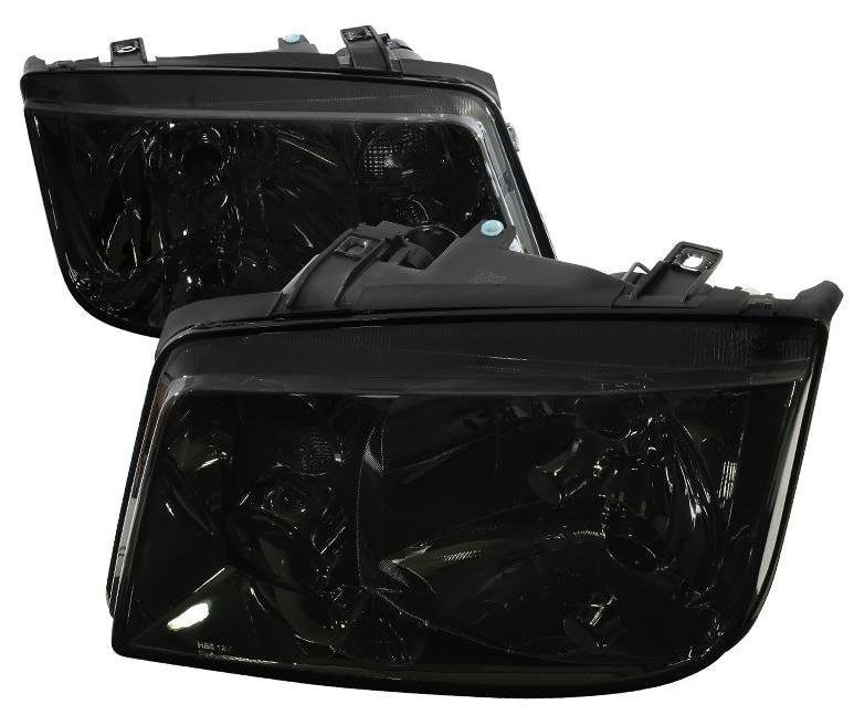Spec-D Headlights VW Jetta MK4 (99-04) OEM Replacement Black / Smoke / Chrome