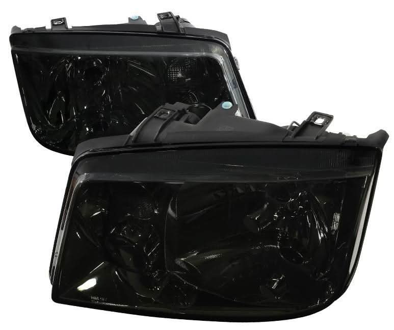 Spec-D Headlights VW Jetta MK4 (99-04) OEM Replacement Black / Smoke / Chrome