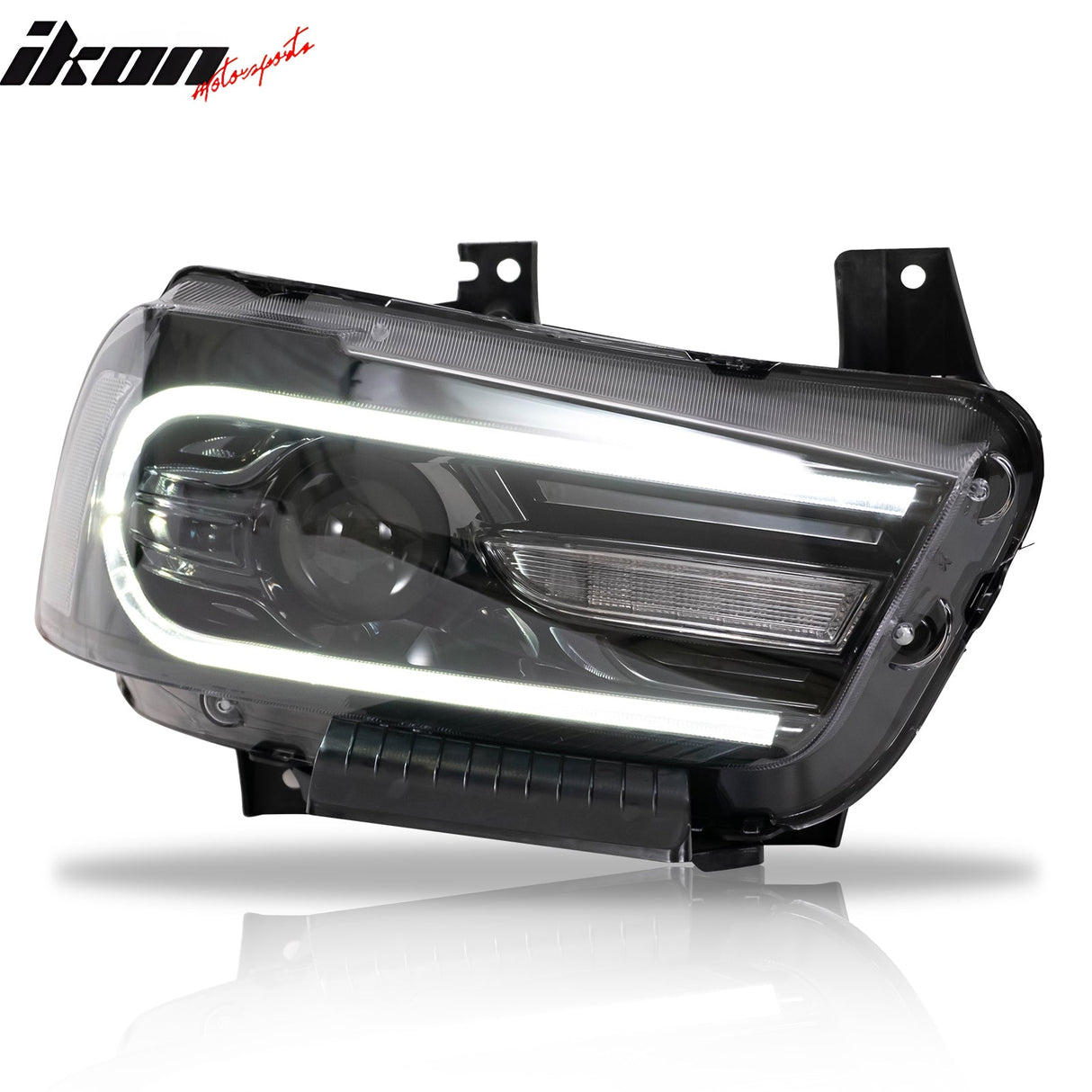 2011-2014 Dodge Charger DRL LED Headlights Lamps with 8 Colors