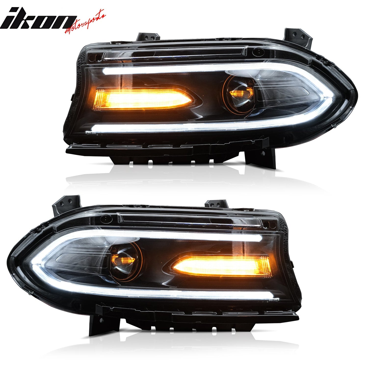 2015-2023 Dodge Charger DRL LED Headlights Left Right Side w/ 7 Colors