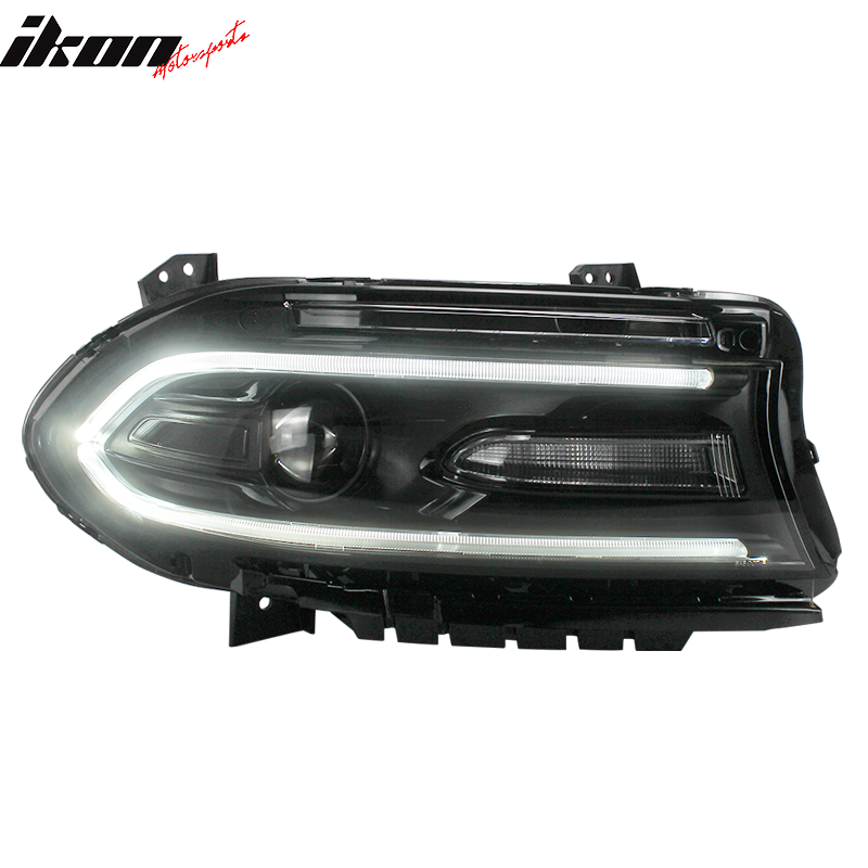 Fits 15-23 Dodge Charger Sequentialindicator LED DRL Headlights