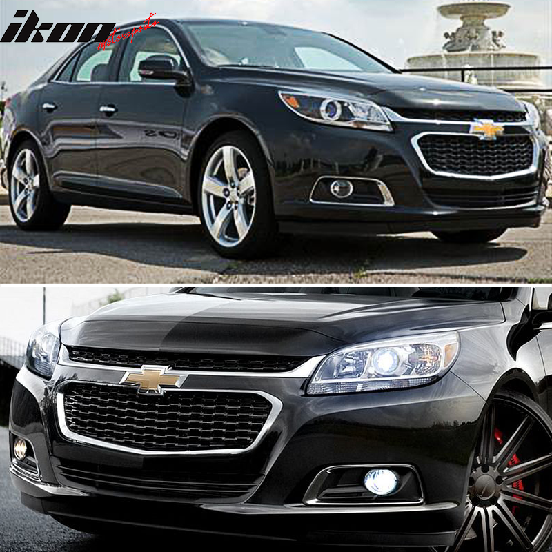 Fits 13-15 Chevy Malibu Fog Lights w/Switch Bulbs Cover accessories