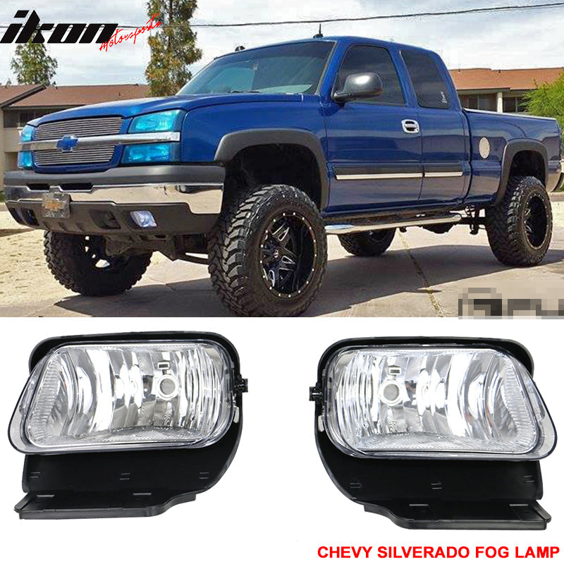 2003-2006Â Chevy Silverado Fog Lights Wiring Kit Bulb H10 12V 42W ABS