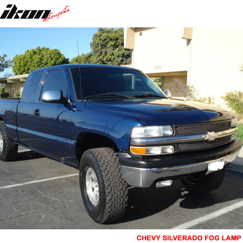 2003-2006Â Chevy Silverado Fog Lights Wiring Kit Bulb H10 12V 42W ABS